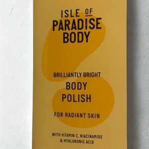 Isle of Paradise Yellow Body Polish